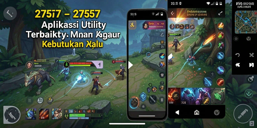 Tampilan antarmuka utama aplikasi Utility 2757 yang user-friendly.