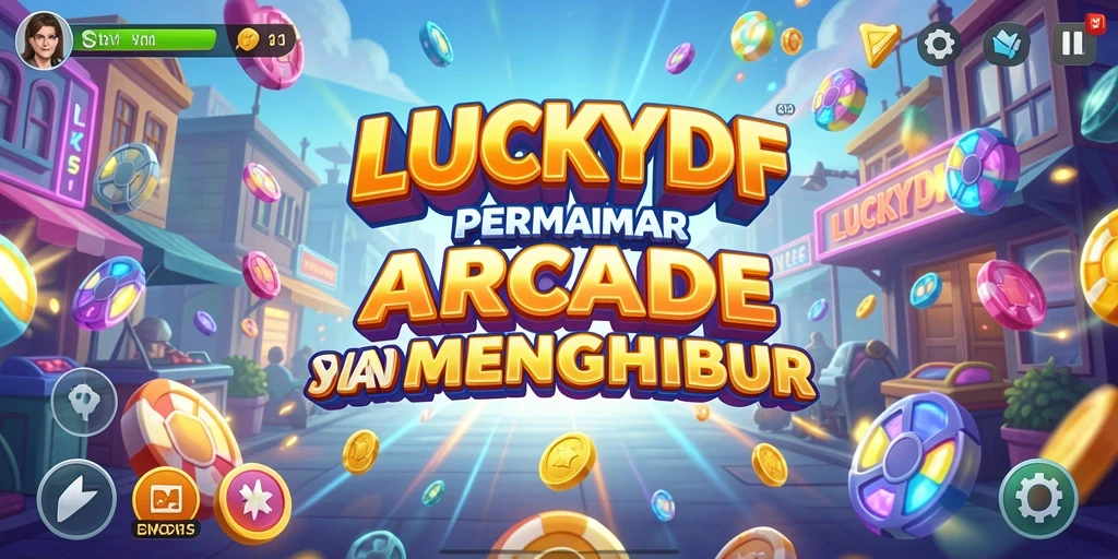 Tampilan gameplay <strong>LUCKYDF</strong> yang memukau dan penuh aksi.
