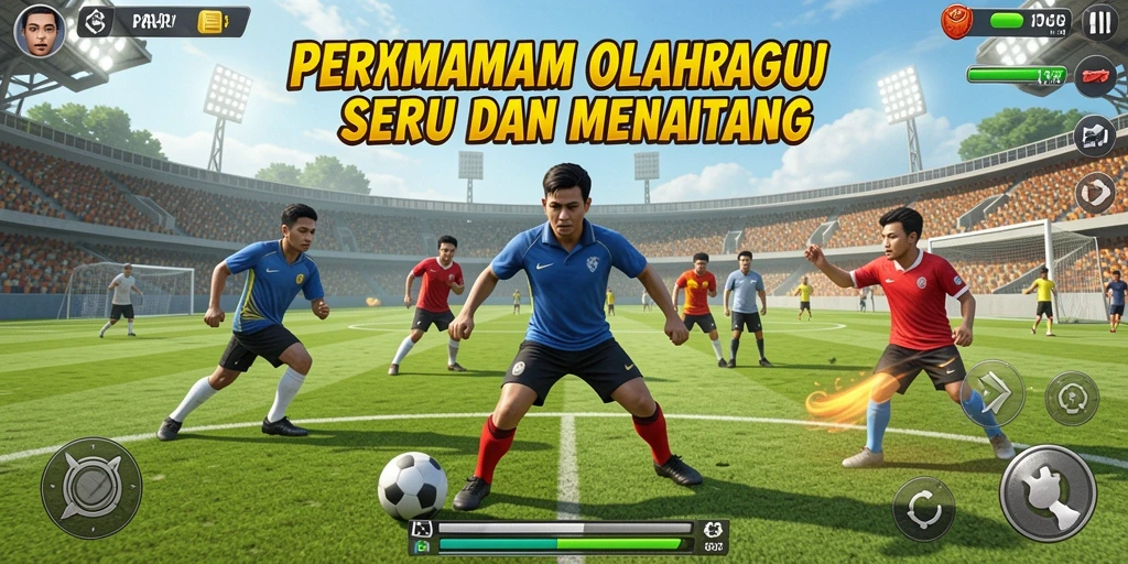 Tampilan menakjubkan dari gameplay PP7 yang seru dan kompetitif.