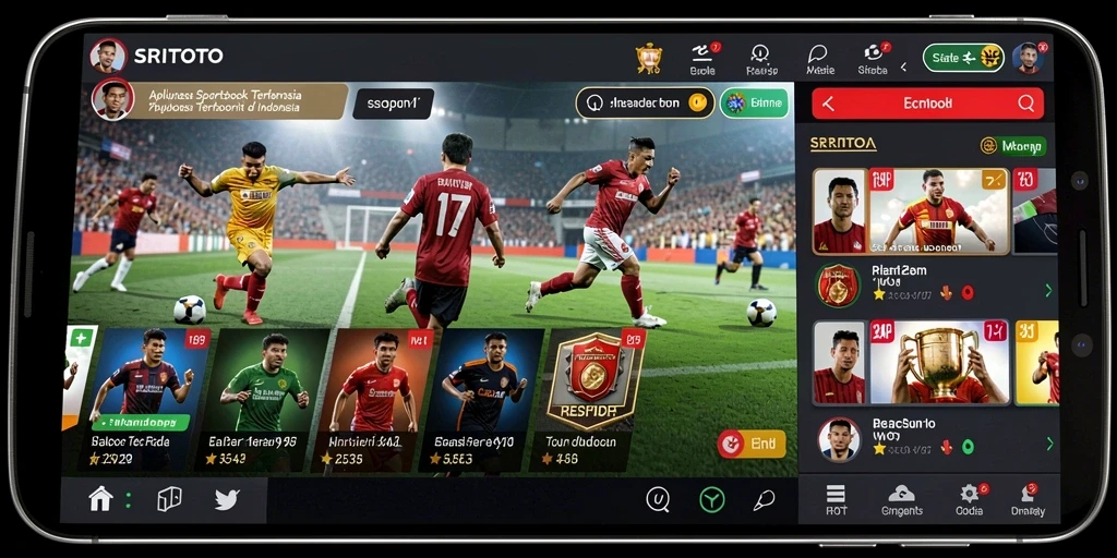 Tampilan gameplay SRITOTO yang menarik saat menggunakan fitur live betting.