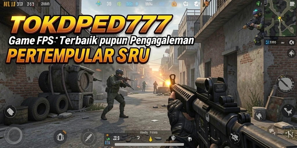 Screenshot permainan TOKPED777 menunjukkan aksi pertempuran yang intens.